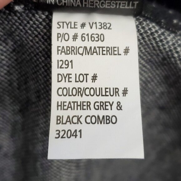 Belle Vere Vest Long Cardigan Small Black Wool Blend Side Slit Open Stretch - Picture 6 of 9